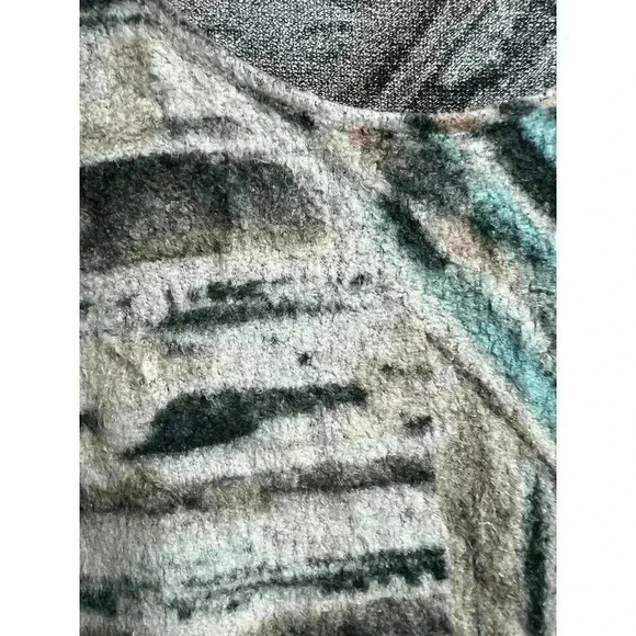 Soft Surroundings Daybreak Women's Top Long Sleeve Stripe Knit Multicolor Medium - Picture 7 of 9